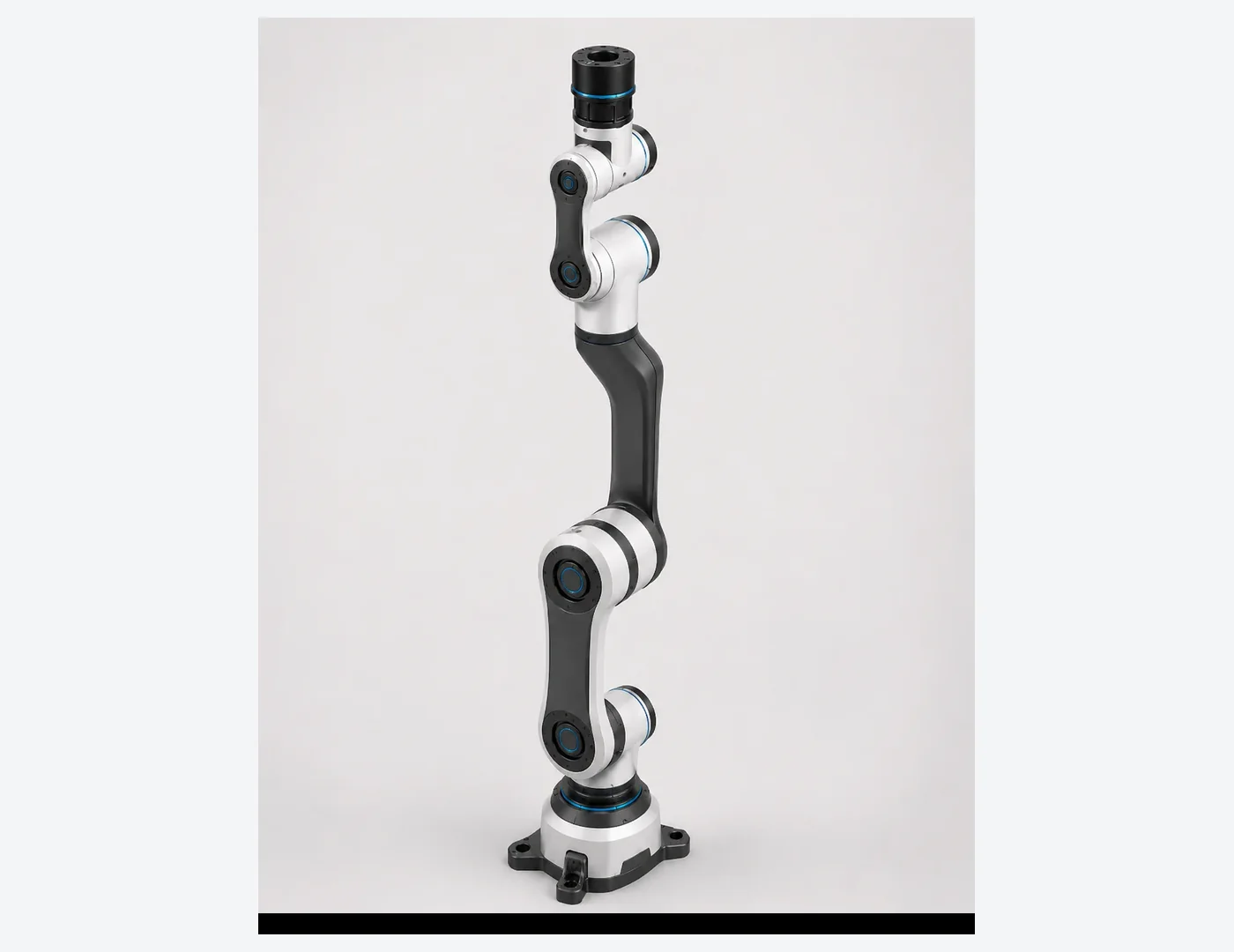 Multi-axis robotic arm concept showing joint architecture and actuator integration